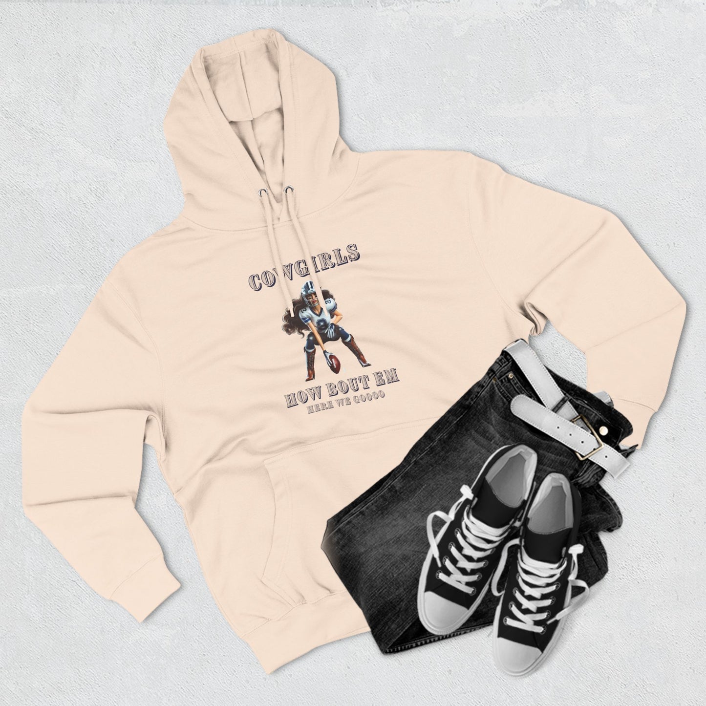 “Cowgirls” Premium Pullover Hoodie